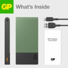 GP Powerbank M2+ 10000 mAh Grønn thumbnail