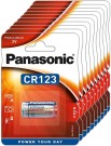 Panasonic CR123A 3V Lithium Batteri 10 Stk thumbnail