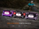 Fenix HM65R-T V2.0 Hodelykt 1600 Lumen Lilla thumbnail
