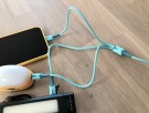 USB 3 i 1 Ladekabel - 0,5 meter thumbnail