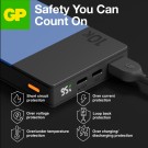 GP Powerbank M2+ 10000 mAh Blå thumbnail