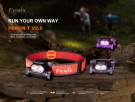 Fenix HM65R-T V2.0 Hodelykt 1600 Lumen Lilla thumbnail